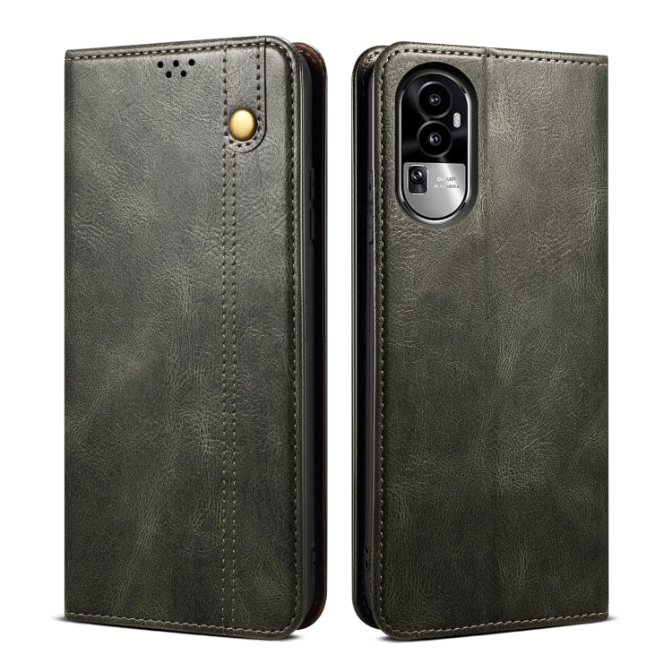 Custodia portafoglio in pelle per OPPO A98 5G e altri