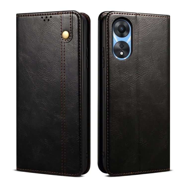 Custodia portafoglio in pelle per OPPO A98 5G e altri