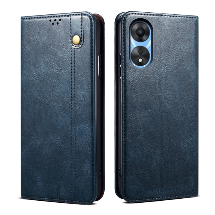 Custodia portafoglio in pelle per OPPO A98 5G e altri