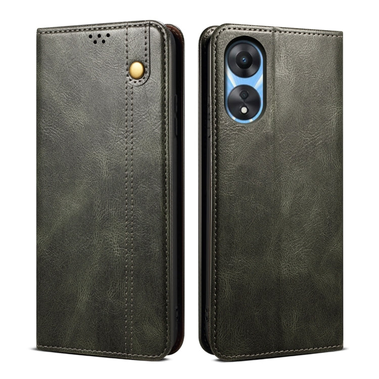 Custodia portafoglio in pelle per OPPO A98 5G e altri