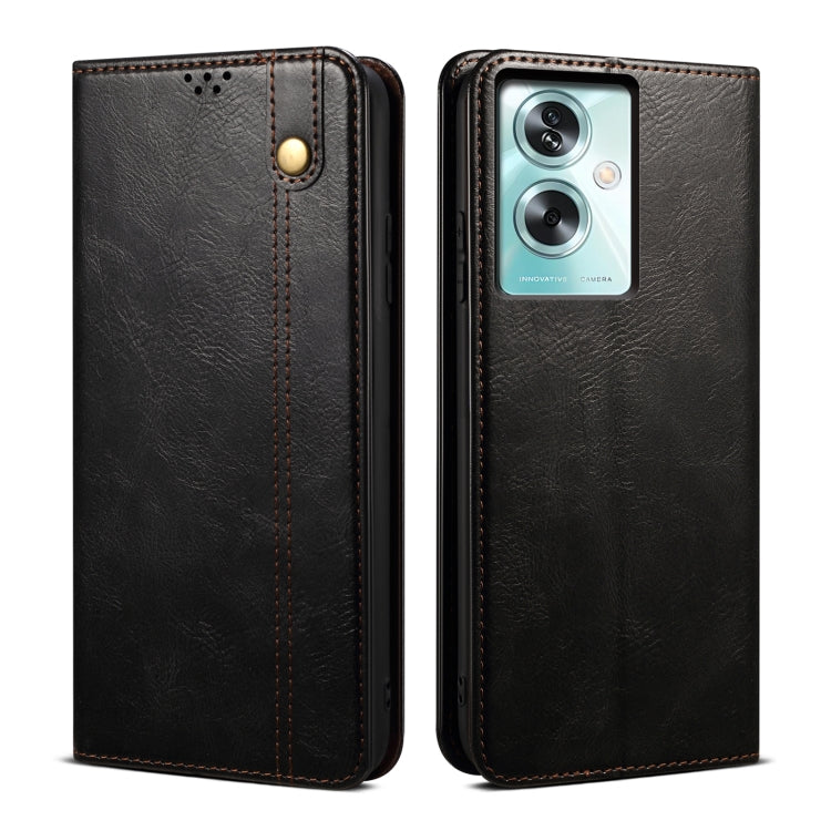 Custodia portafoglio in pelle per OPPO Find X7 Ultra