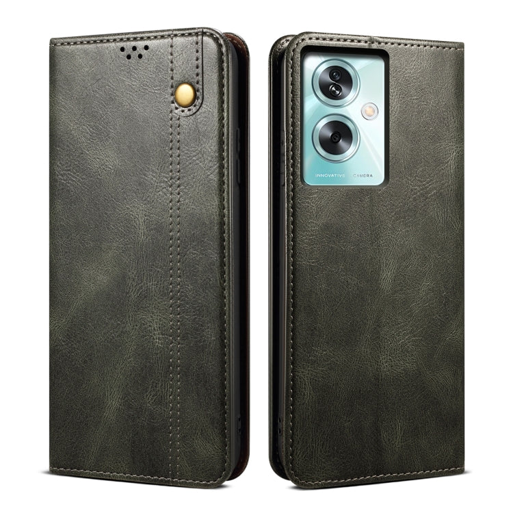 Custodia portafoglio in pelle per OPPO Find X7 Ultra