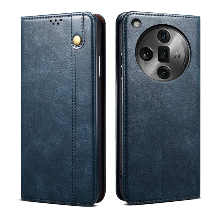 Custodia portafoglio in pelle per OPPO A98 5G e altri