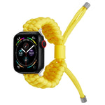 Cinturino per orologio elastico in silicone liscio, For Apple Watch 7 41mm, For Apple Watch 7 45mm