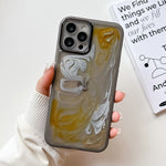 Custodia TPU galvanica per smartphone compatibili Apple