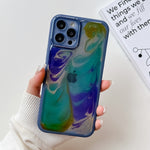 Custodia TPU galvanica per smartphone compatibili Apple