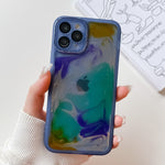 Custodia TPU galvanica per smartphone compatibili Apple