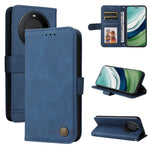 Custodia in pelle con bottone per Huawei nova 12