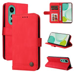 Custodia in pelle con bottone per Huawei nova 12