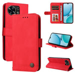 Custodia in pelle con bottone per Huawei Nova 15 Pro