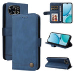 Custodia in pelle con bottone per Huawei Nova 15 Pro