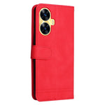 Custodia per telefono in pelle con bottone in metallo con albero della vita Skin Feel, For Realme C55, For Realme GT Neo 5 5G / GT3