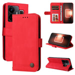Custodia per telefono in pelle con bottone in metallo con albero della vita Skin Feel, For Realme 11 Pro / 11 Pro+, For Realme C65 4G, For Realme C55, For Realme GT Neo 5 5G / GT3