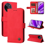 Custodia in pelle con bottone per Realme C67 e 11 5G