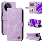 Custodia in pelle con bottone per Realme C67 e 11 5G