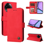 Custodia in pelle con bottone per Realme C67 e 11 5G