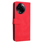 Custodia in pelle con bottone per Realme C67 e 11 5G