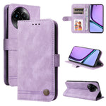 Custodia in pelle con bottone per Realme C67 e 11 5G
