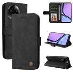 Custodia in pelle con bottone per Realme C67 e 11 5G