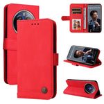 Custodia in pelle con bottone per Realme 12