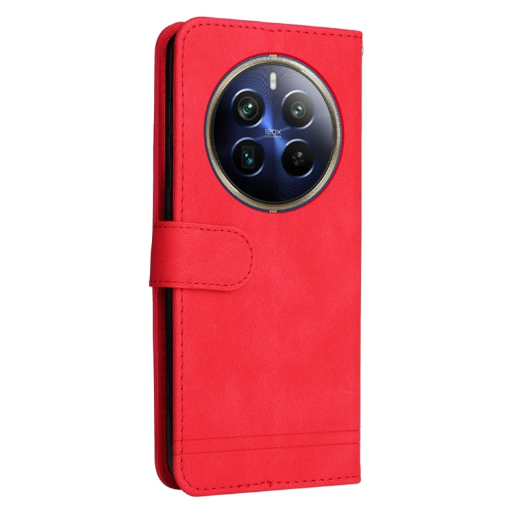 Custodia in pelle con bottone per Realme C67 e 11 5G