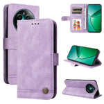 Custodia in pelle con bottone per Realme 12