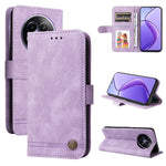 Custodia in pelle con bottone per Realme 12