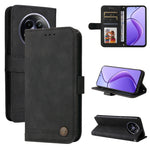 Custodia in pelle con bottone per Realme 12