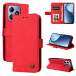 Custodia in pelle con bottone per Realme 13+ e modelli