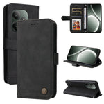 Custodia in pelle con bottone per Realme 13+ e modelli