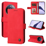 Custodia in pelle con bottone per Realme 13+ e modelli