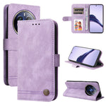 Custodia in pelle con bottone per Realme 13+ e modelli
