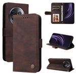 Custodia in pelle con bottone per Realme 13+ e modelli