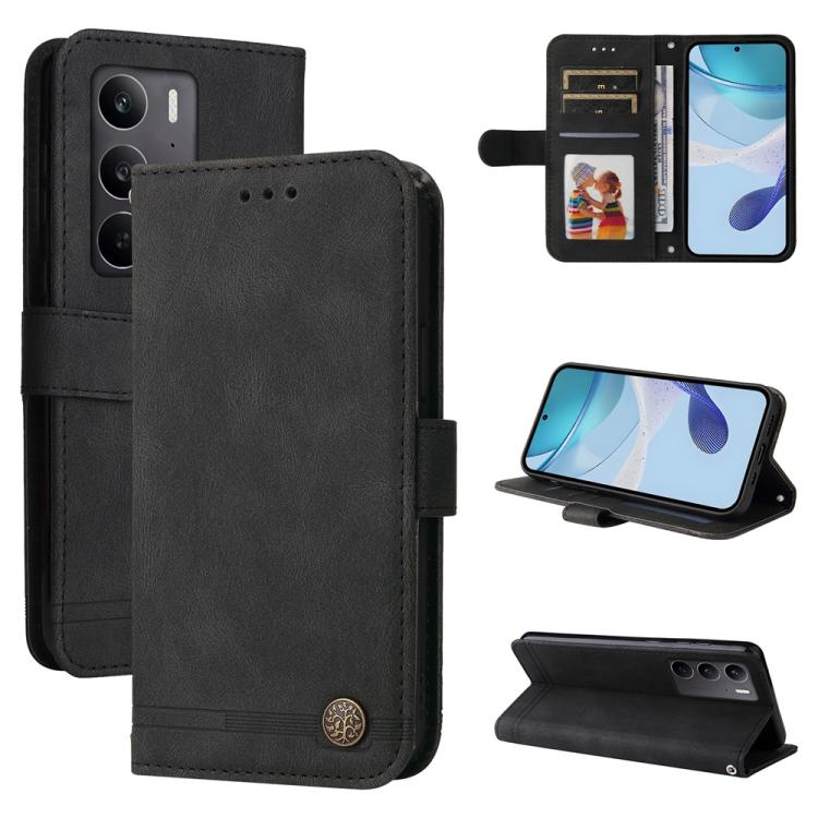 Custodia portafoglio in pelle per Realme 15T 5G