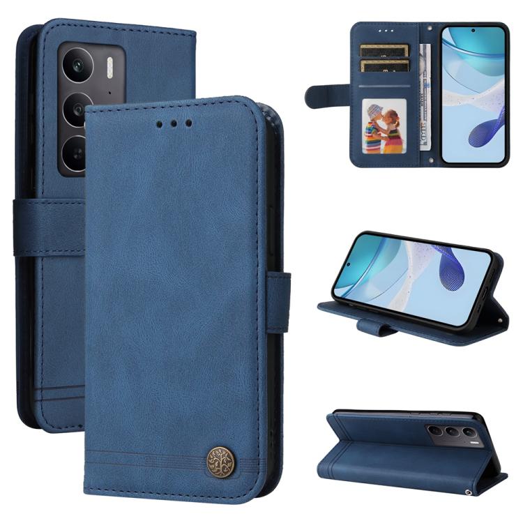 Custodia portafoglio in pelle per Realme 15T 5G