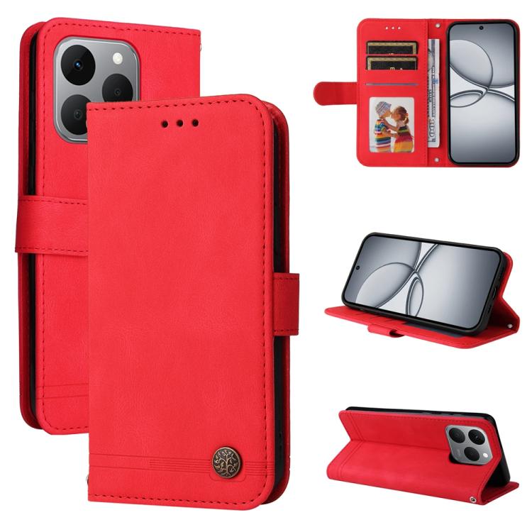 Custodia portafoglio in pelle per Realme 15T 5G