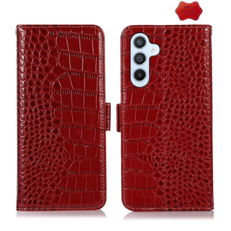 Custodia portafoglio in pelle per Samsung Galaxy M54 5G