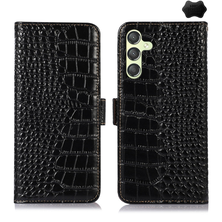 Custodia portafoglio in pelle per Samsung Galaxy S24+
