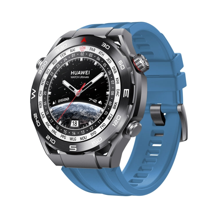 Per il cinturino di ricambio in silicone per Huawei Watch Ultimate, 2pcs Regular Style, 3pcs Longer Style