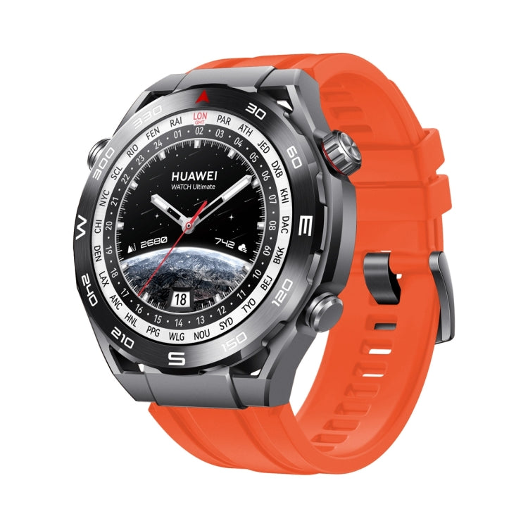 Per il cinturino di ricambio in silicone per Huawei Watch Ultimate, 2pcs Regular Style, 3pcs Longer Style