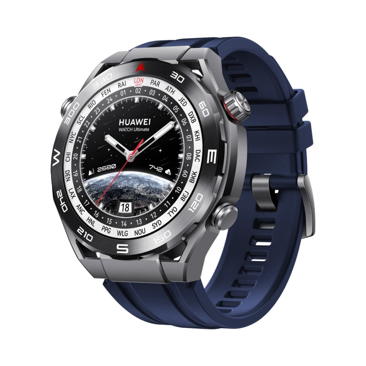 Per il cinturino di ricambio in silicone per Huawei Watch Ultimate, 2pcs Regular Style, 3pcs Longer Style