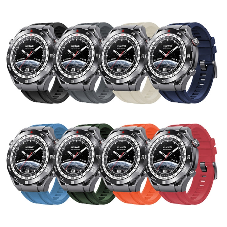 Per il cinturino di ricambio in silicone per Huawei Watch Ultimate, 2pcs Regular Style, 3pcs Longer Style