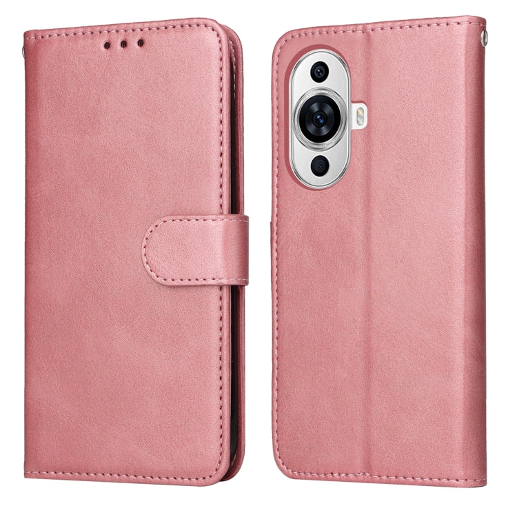 Custodia in pelle a conchiglia per Huawei nova 11 Pro