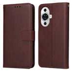 Custodia in pelle a conchiglia per Huawei nova 11 Pro