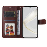 Custodia in pelle a conchiglia per Huawei nova 11 Pro