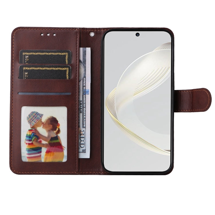 Custodia in pelle a conchiglia per Huawei nova 11 Pro