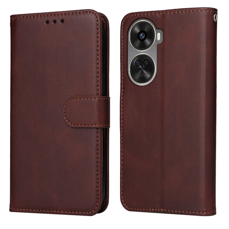 Custodia portafoglio in pelle per Huawei Enjoy 70 Pro