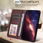Custodia portafoglio in pelle per Huawei Nova 14 e altri