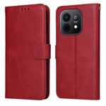 Custodia per telefono in pelle a conchiglia con struttura in vitello classico, For Huawei nova 16, For Huawei Enjoy 90 Pro Max 5G, For Huawei Enjoy 90 / Enjoy 90 Plus 5G, For Huawei Enjoy 80 Plus