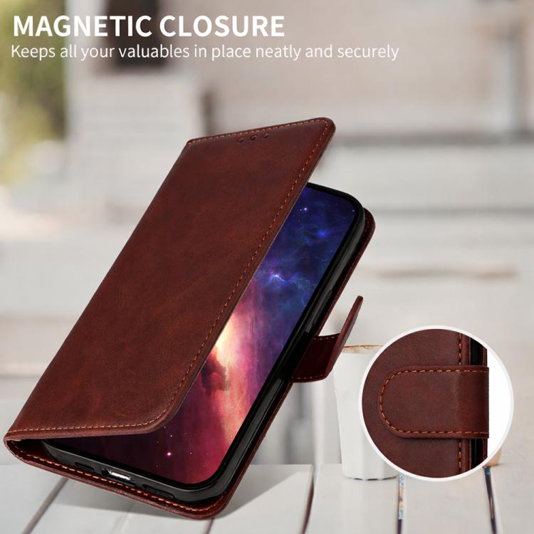 Custodia per telefono in pelle a conchiglia con struttura in vitello classico, For Huawei nova 16, For Huawei Enjoy 90 Pro Max 5G, For Huawei Enjoy 90 / Enjoy 90 Plus 5G, For Huawei Enjoy 80 Plus